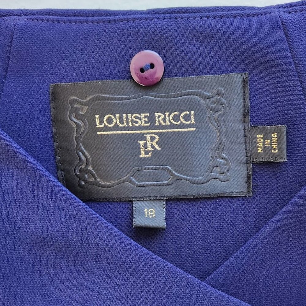 Louise Ricci Women's Dress Blazer in size 18 - Picture 3 of 3